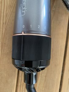 Remington AS8811 Warmluftbürste Temperaturstufen Nahaufnahme