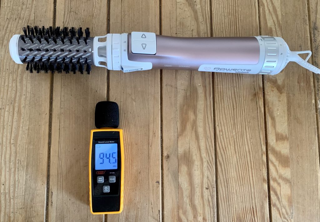 Rowenta Premium Care Brush Activ Volume & Shine CF9540 Warmluftbürste Lautstärke in Dezibel