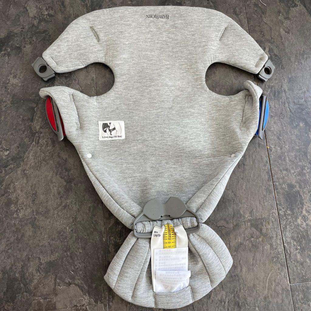 BabyBjörn Mini Babytrage Rückseite
