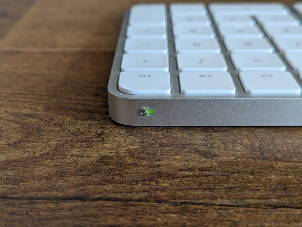 Schalter der Apple Magic Tastatur