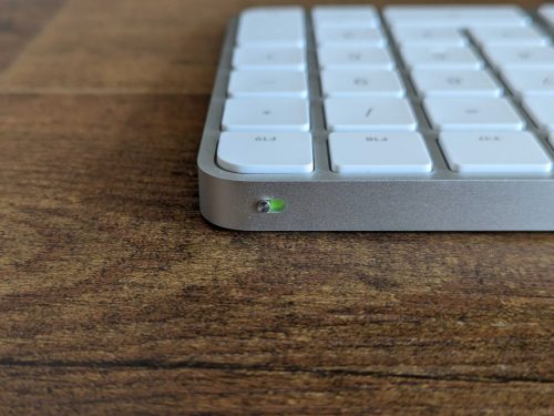 Schalter der Apple Magic Tastatur
