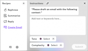 Software der Logitech Signature SLIM K950 Tastatur, Ki-Befehle