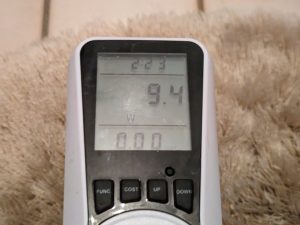 Stromverbrauch des Cecotec Pure Aroma Luftbefeuchters