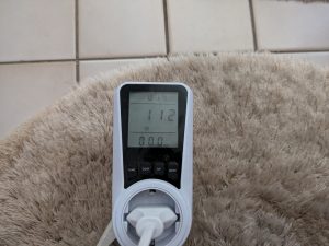 Stromverbrauch des InnoBeta Waterdrop 2.0 Luftbefeuchters (2)