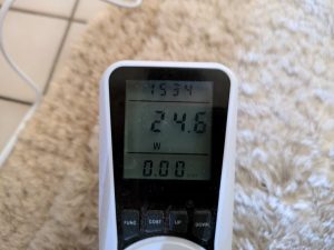 Stromverbrauch des InnoBeta Waterdrop 2.0 Luftbefeuchters
