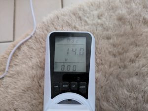 Stromverbrauch des Levoit Dual 200S Luftbefeuchters (2)