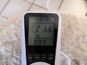 Stromverbrauch des Levoit Dual 200S Luftbefeuchters