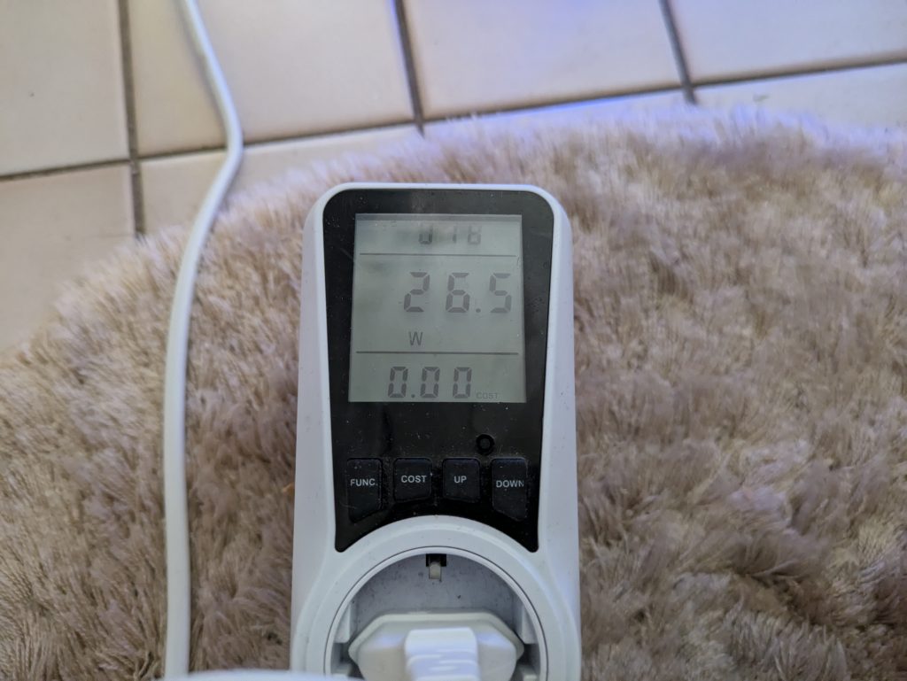 Stromverbrauch des Medisana 60065 Luftbefeuchters