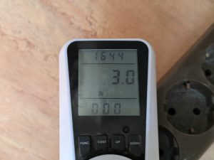 Stromverbrauch des Venta LW15 Luftbefeuchters