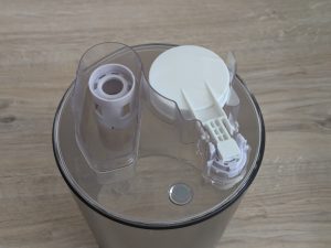 Tank des Homvana H101 Luftbefeuchters von unten