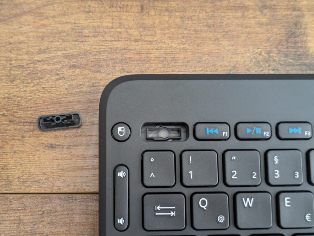 Tasten der Microsoft All-in-One Media Tastatur