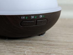 Tasten des Cecotec Pure Aroma Luftbefeuchters