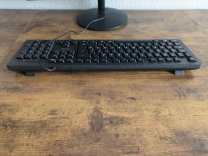 Trust Taro Tastatur von hinten
