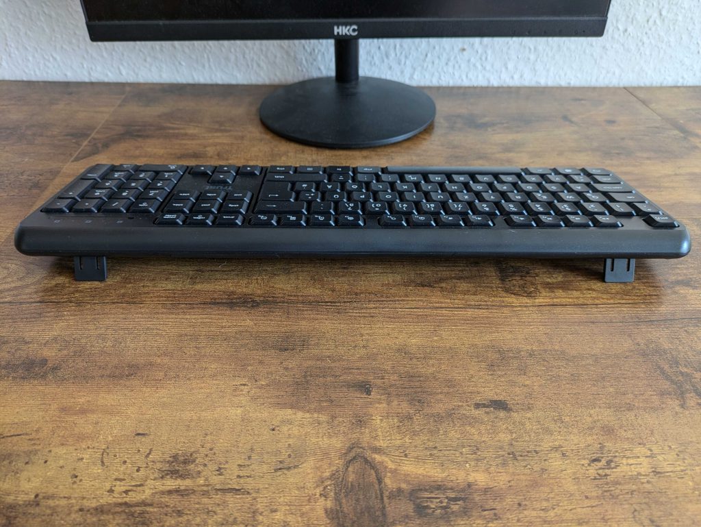 Trust Ymo Tastatur von hinten