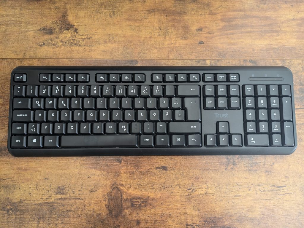Trust Ymo Tastatur von vorne