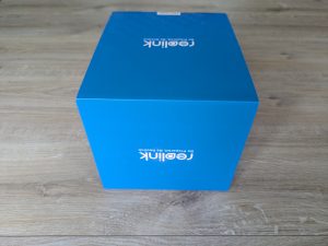 Verpackung der Reolink Argus 4 Pro+ Überwachungskamera von hinten