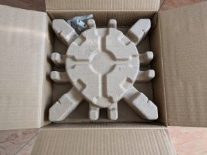 Verpackung des Philips 3000 Series HU391610 Luftbefeuchters von oben