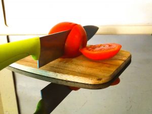 Zwilling V-Edge Messerschärfer Schärfetest