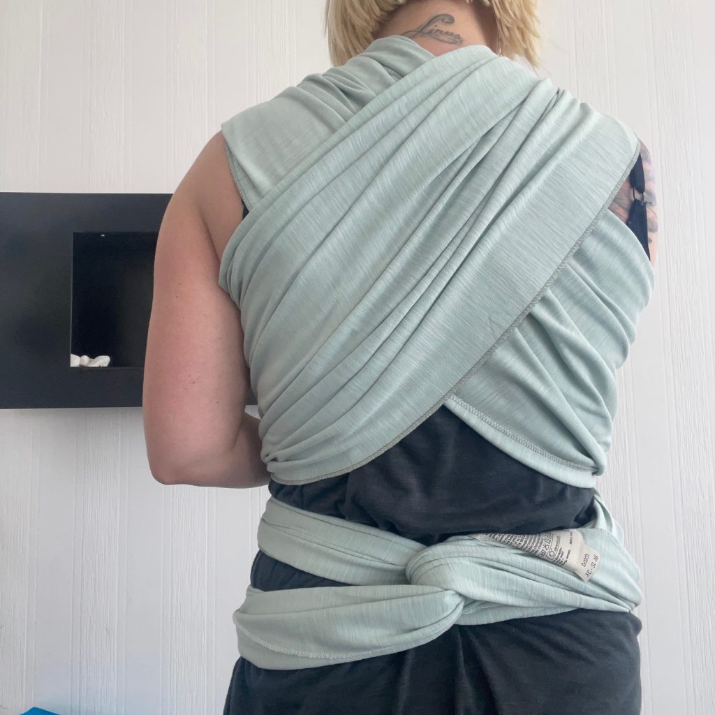 manduca Sling Tragetuch Rückseite