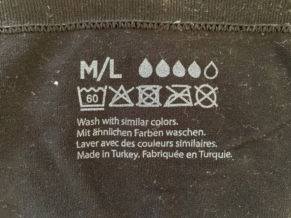 o.b. Periodenslip Reinigungshinweise im Periodenslip