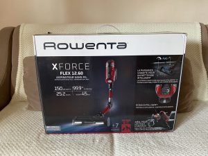 Rowenta RH98A8wo X-Force Flex 12.60 Akku-Staubsauger Verpackung
