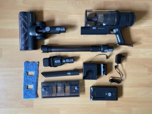 Proscenic P11 Mopping Akku-Staubsauger ausgepackt