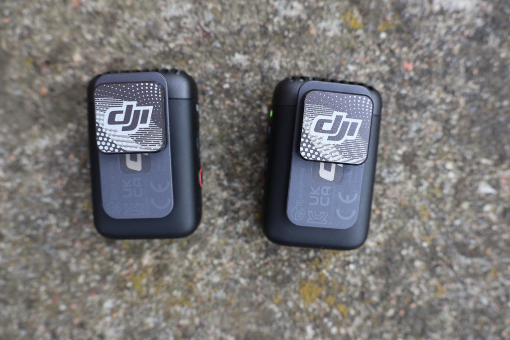 DJI Mic 2 Mikrofon Rückseite