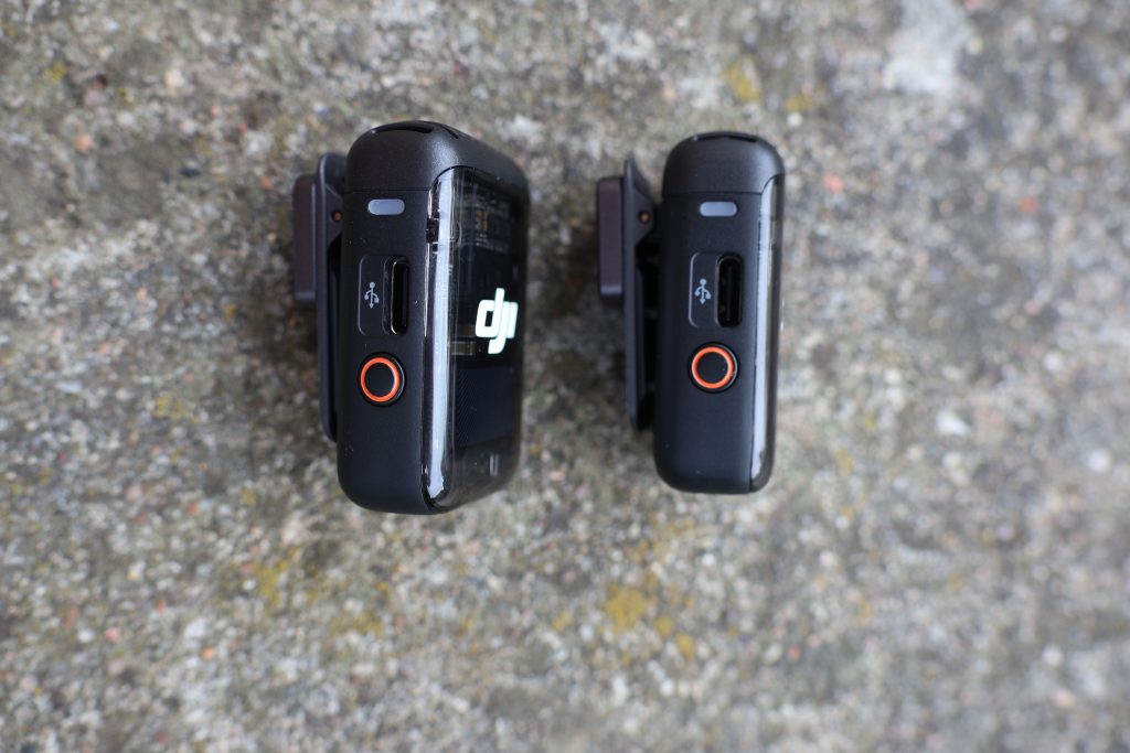 DJI Mic 2 Mikrofon seitlich