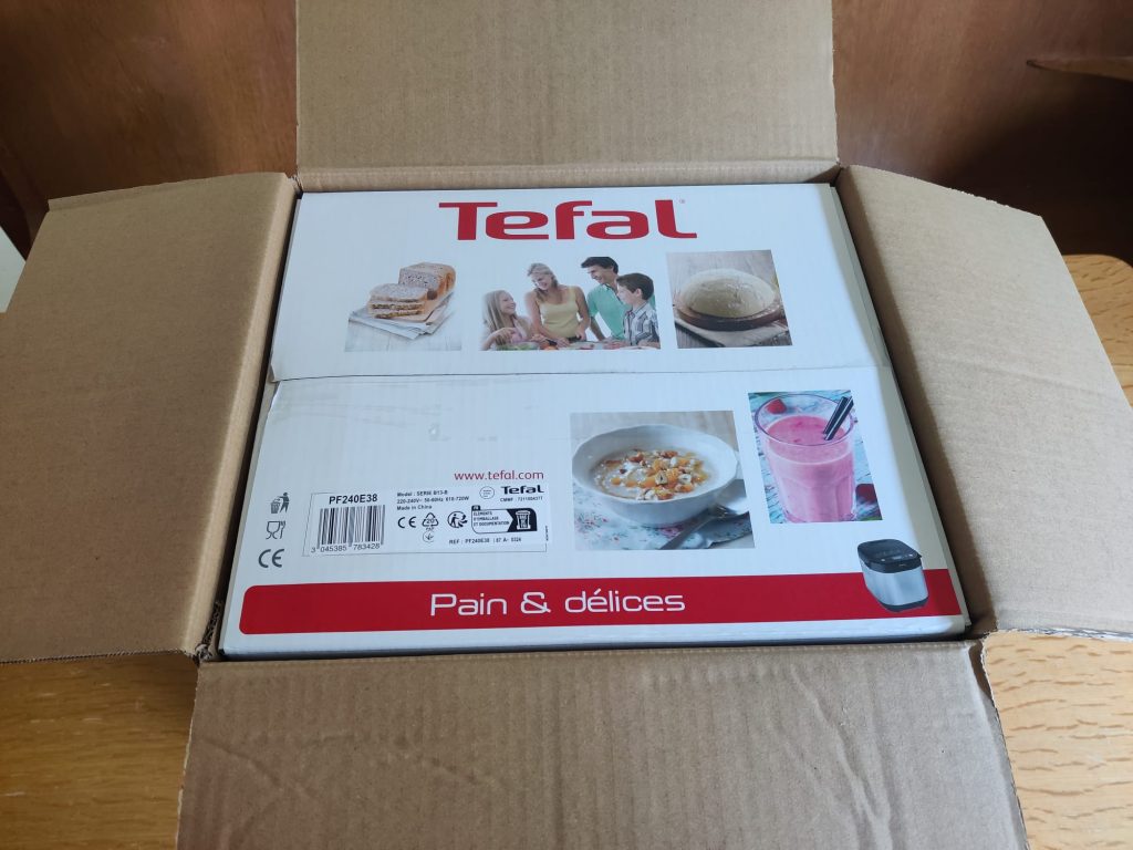 Tefal Pain & Délices PF240E Brotbackautomat Verpackung 2