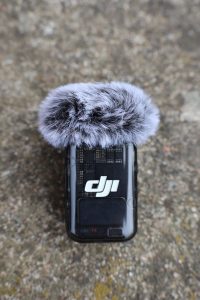 DJI Mic 2 Mikrofon Sender mit Pop-Schutz