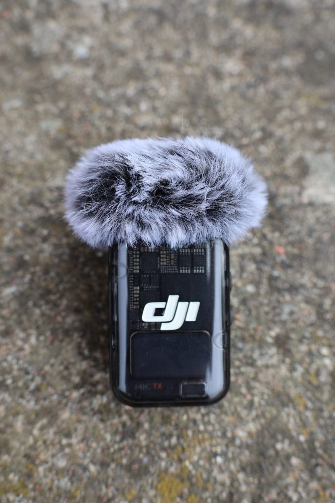 DJI Mic 2 Mikrofon Sender mit Pop-Schutz
