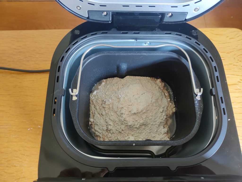 Tefal Pain & Délices PF240E Brotbackautomat Teigmischung im Automaten