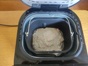 Tefal Pain & Délices PF240E Brotbackautomat Teigmischung im Automaten
