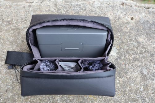 DJI Mic 2 Mikrofon Zeug in Tasche