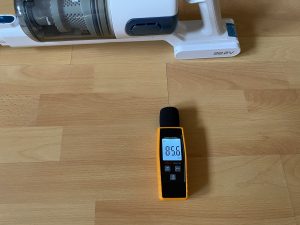 Eureka BR5 Akku-Staubsauger Lautstärke