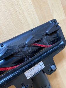 Rowenta RH98A8wo X-Force Flex 12.60 Akku-Staubsauger verfangene Tierhaare 2