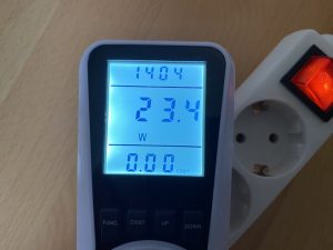 Rowenta RH98A8wo X-Force Flex 12.60 Akku-Staubsauger Leistungsaufnahme beim Laden