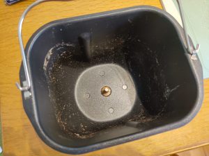 Tefal Pain & Délices PF240E Brotbackautomat Backform nach dem Backen