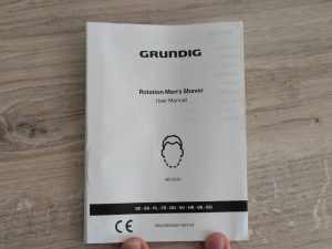 Anleitung des Grundig ProClub MS 8130 Rasierers