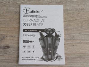 Anleitung des Hatteker ‎RSCW 9658 Rasierers