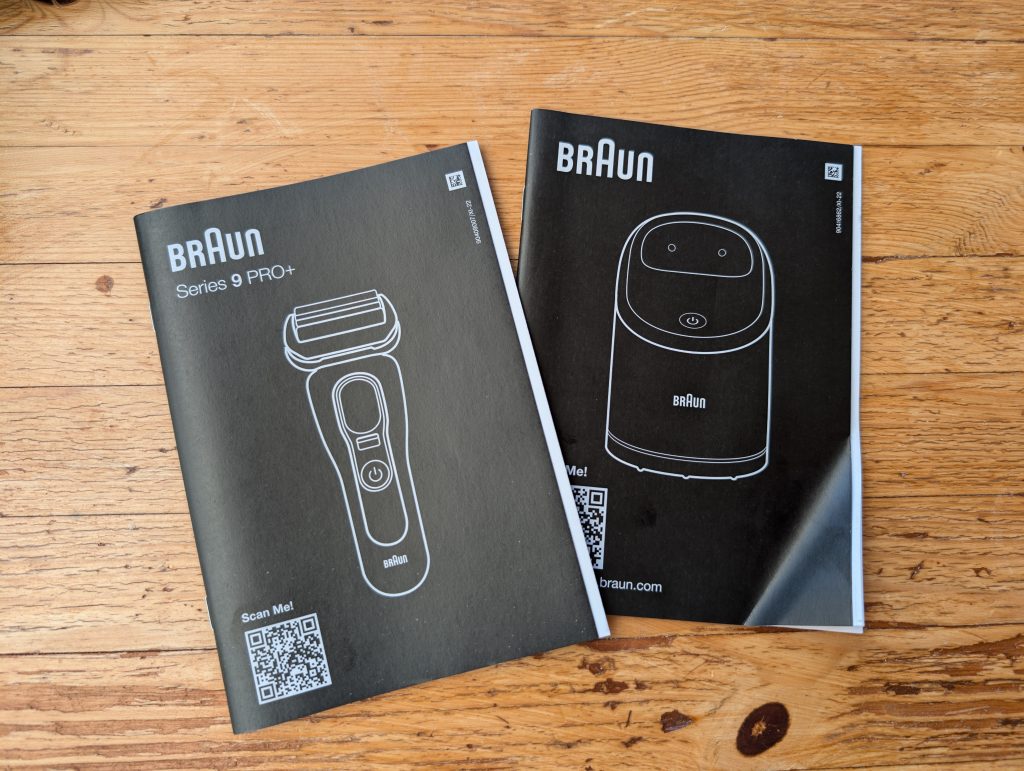 Anleitungen des Braun Series 9 Pro+ Rasierers