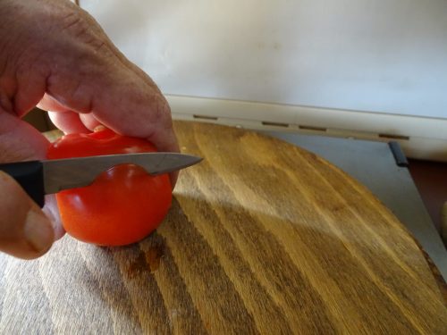 AnySharp Messerschärfer Schärfetest