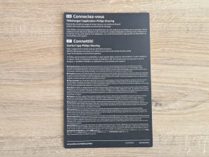 App-Anleitung des Philips Shaver Series 7000 Modell S788735 Rasierers, Rückseite