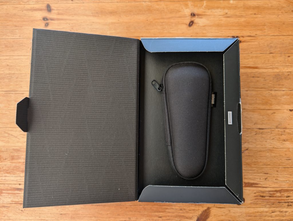 Braun Series 9 Pro+ Rasierer Verpackung geöffnet