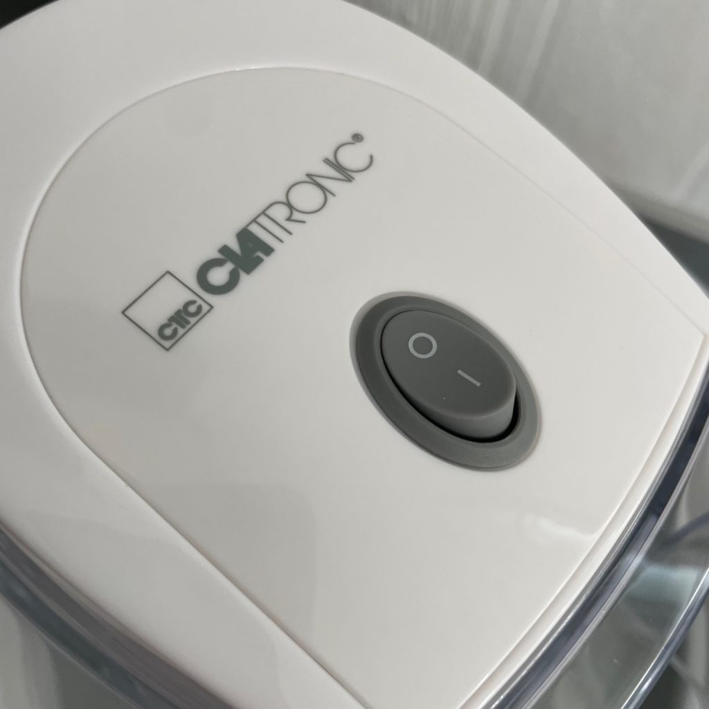 Clatronic ICM 3764 Eismaschine Bedienknopf