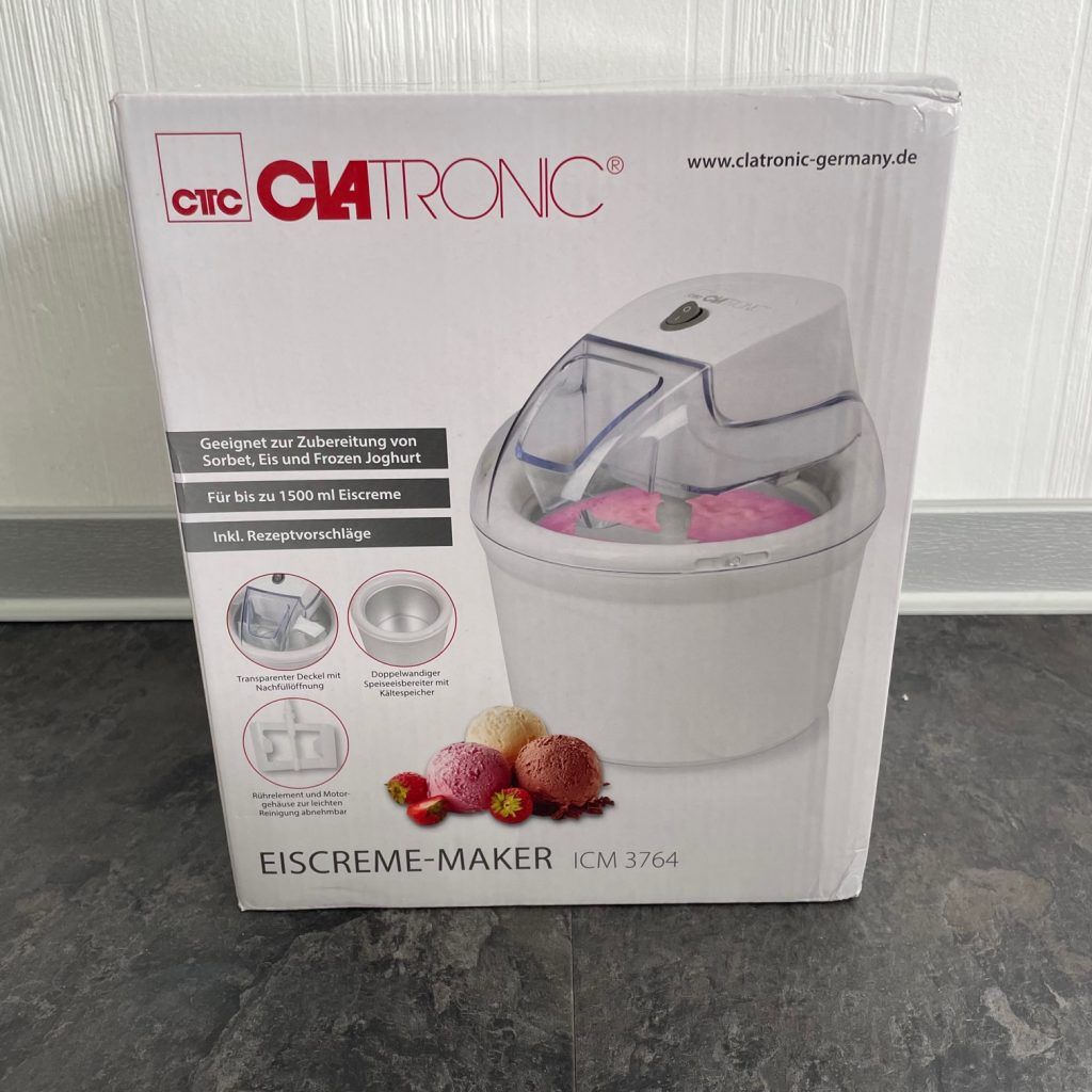 Clatronic ICM 3764 Eismaschine Karton
