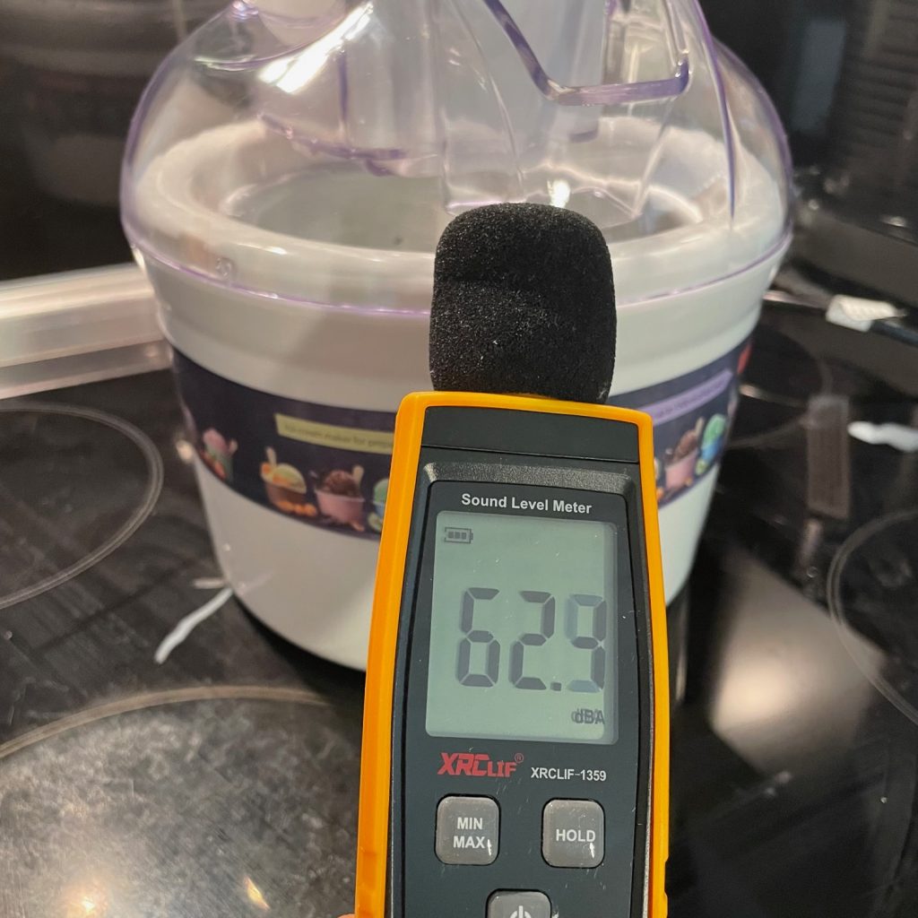Clatronic ICM 3764 Eismaschine Lautstärke