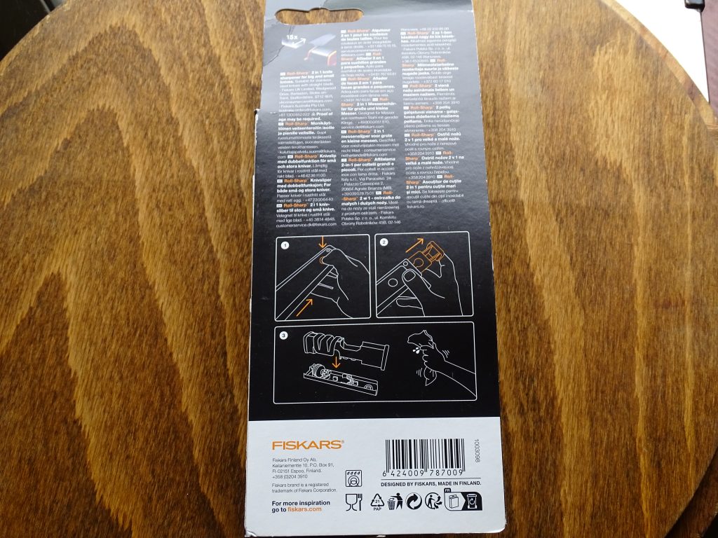 Fiskars Edge RollSharp Bedienungsanleitung