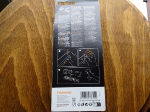 Fiskars Edge RollSharp Bedienungsanleitung