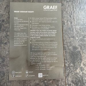 GRAEF IM 700 Eismaschine Rezepte